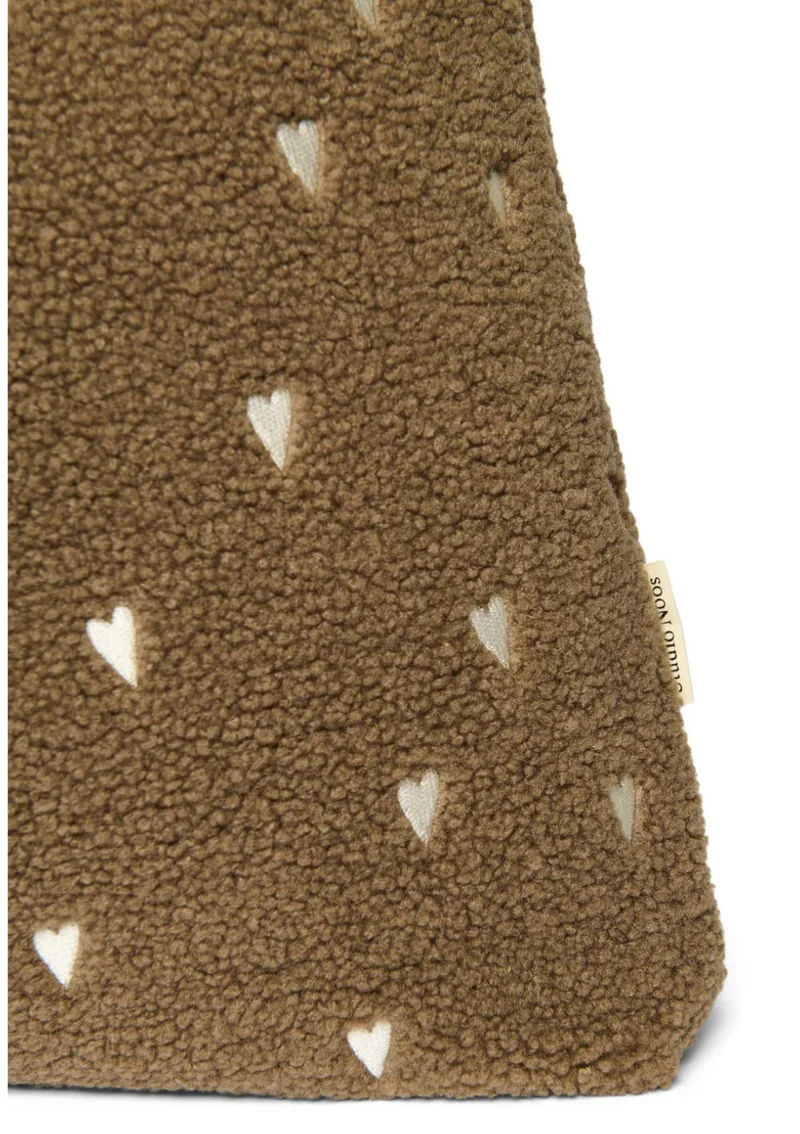 Tasche 'Teddy Mom-Bag' Brown Hearts