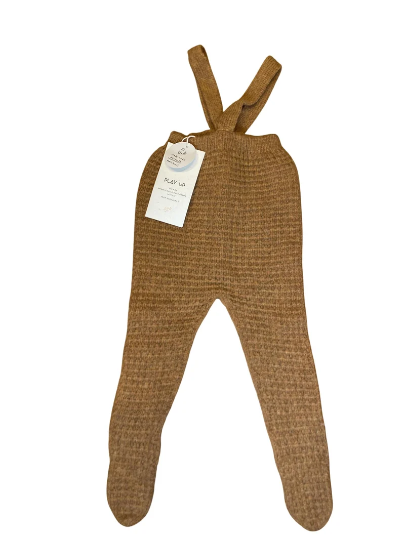 Play Up Woll-Strickhose mit Trägern aus Wollmischung 68 | 06m