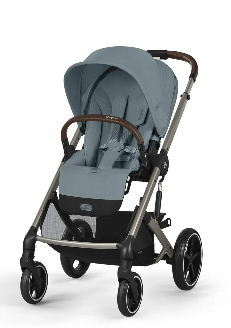 Kinderwagen 'Balios S LUX' Taupe / Stormy Blue