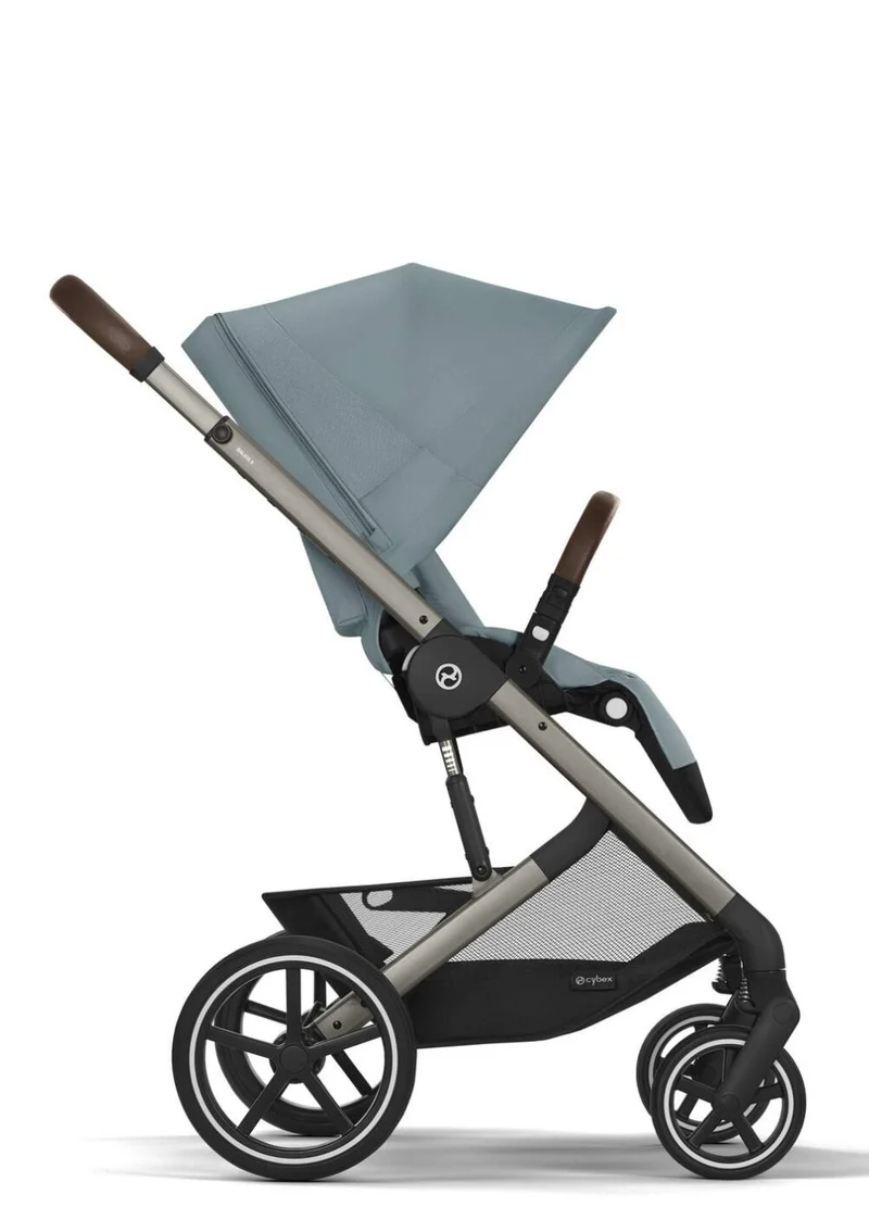 Kinderwagen 'Balios S LUX' Taupe / Stormy Blue
