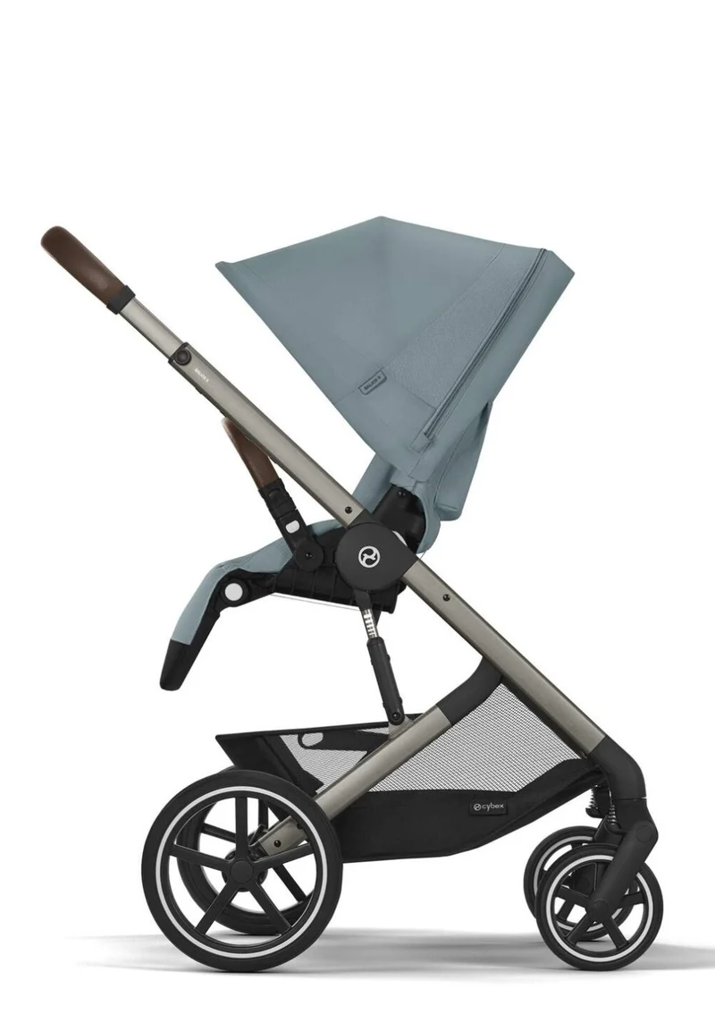 Kinderwagen 'Balios S LUX' Taupe / Stormy Blue