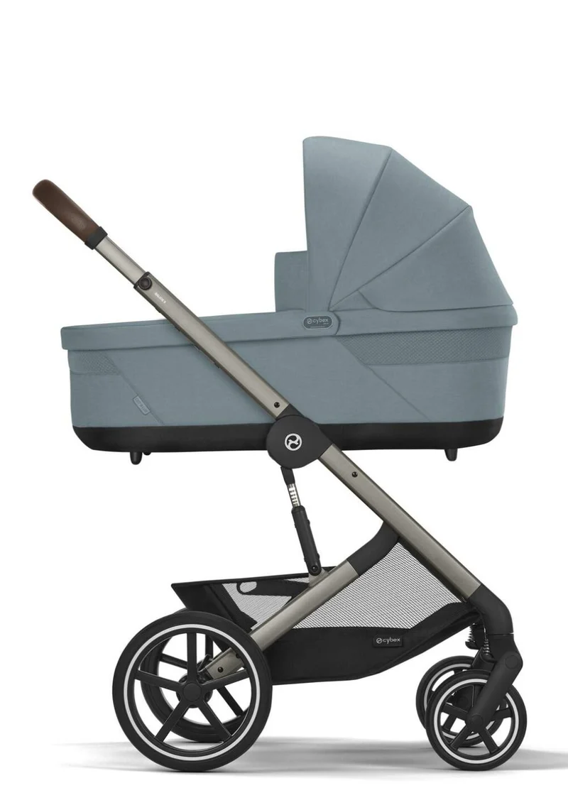 Kinderwagen 'Balios S LUX' Taupe / Stormy Blue
