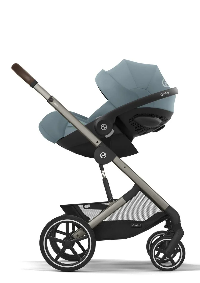 Kinderwagen 'Balios S LUX' Taupe / Stormy Blue