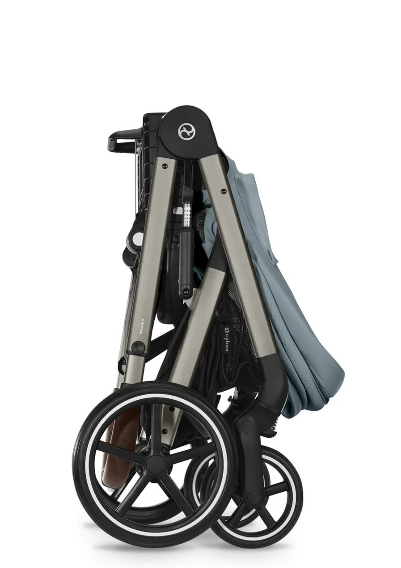 Kinderwagen 'Balios S LUX' Taupe / Stormy Blue