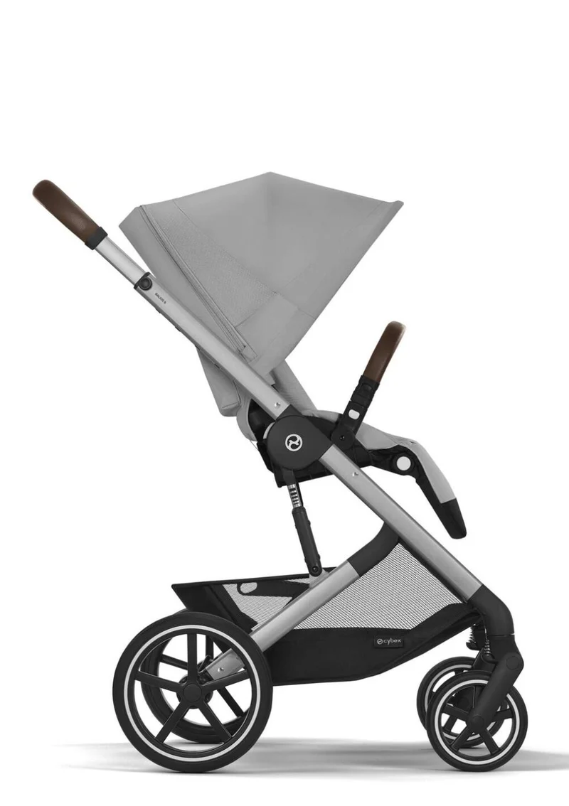 Kinderwagen 'Balios S LUX' Silver / Stone Grey