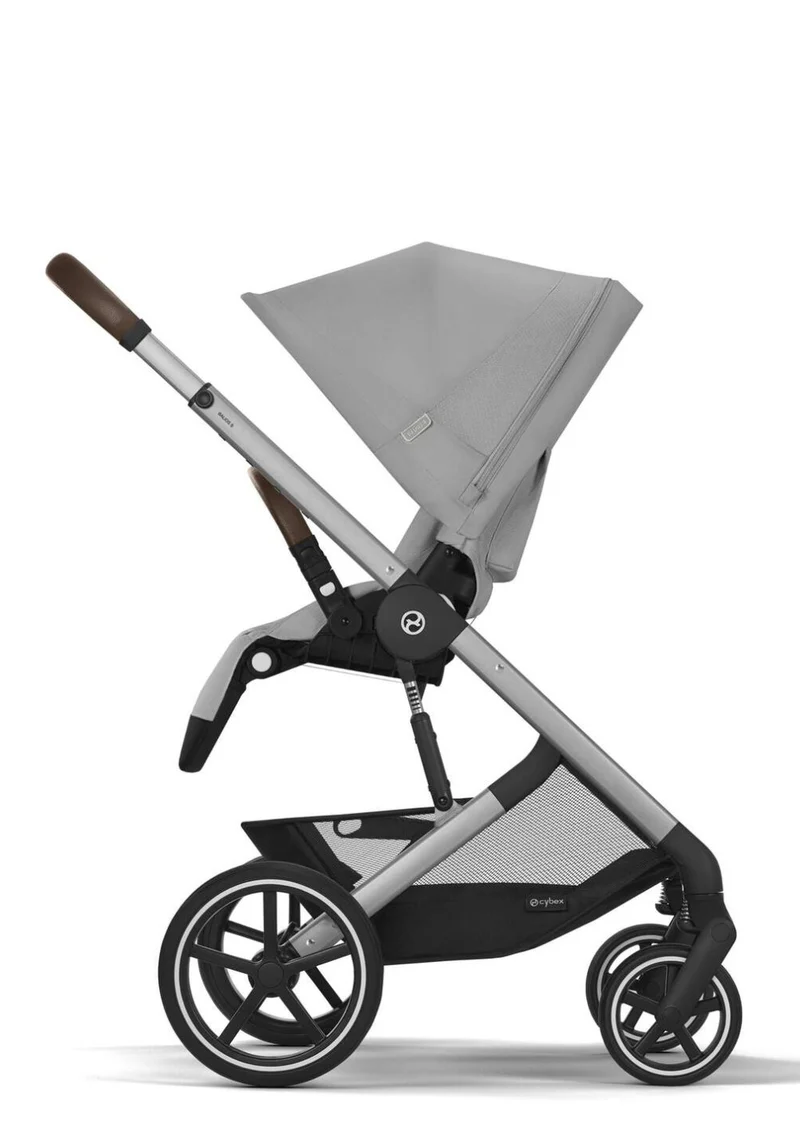 Kinderwagen 'Balios S LUX' Silver / Stone Grey
