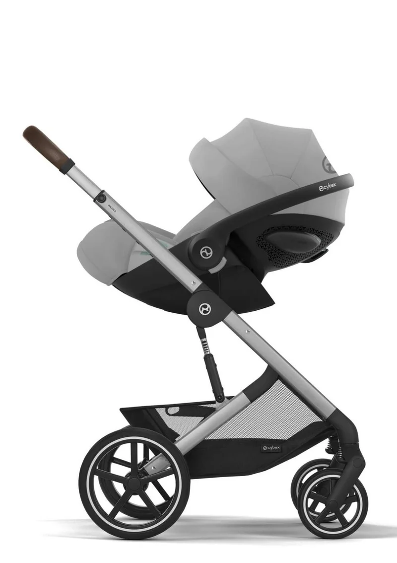 Kinderwagen 'Balios S LUX' Silver / Stone Grey