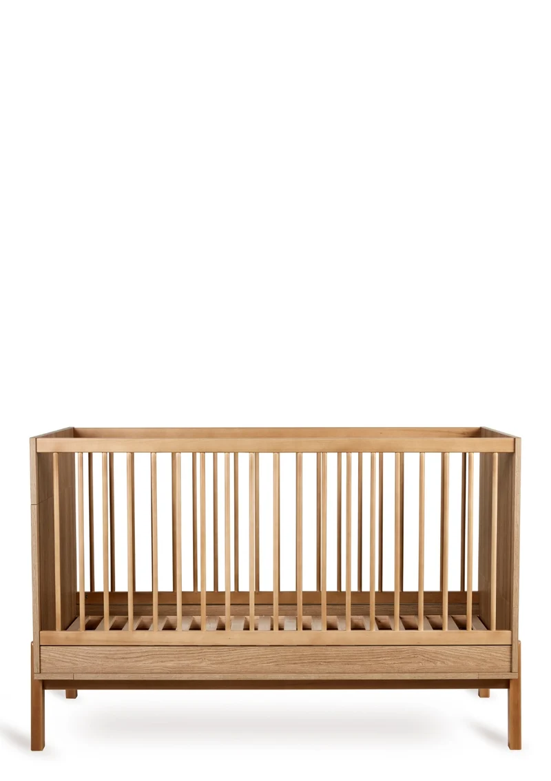 2-in-1 Bett 'Ashi' Honey Ash 140 x 70 cm