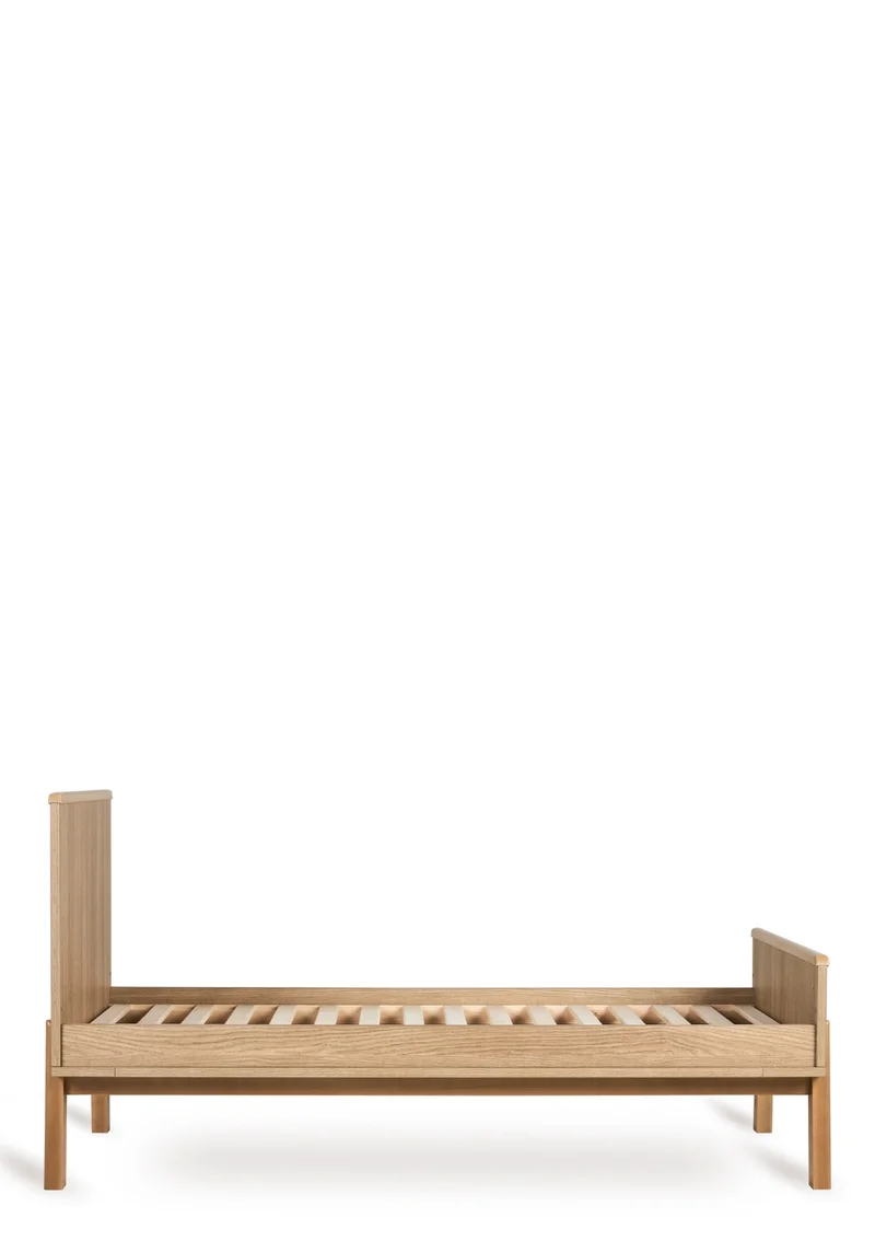 2-in-1 Bett 'Ashi' Honey Ash 140 x 70 cm