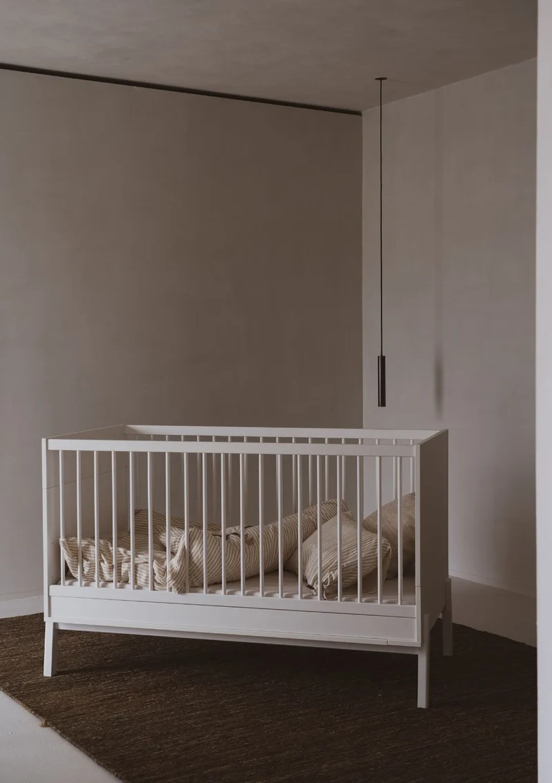 2-in-1 Bett 'Ashi' Cream 140 x 70 cm
