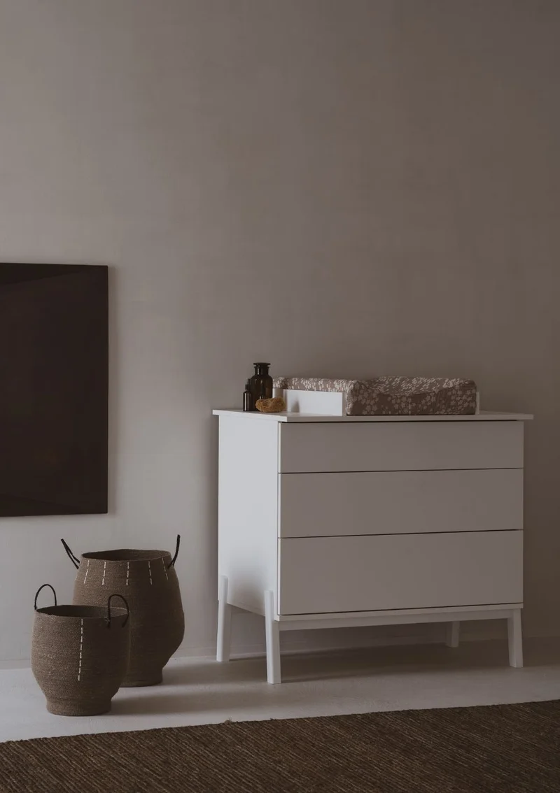 (Wickel-)Kommode 'Ashi' Cream