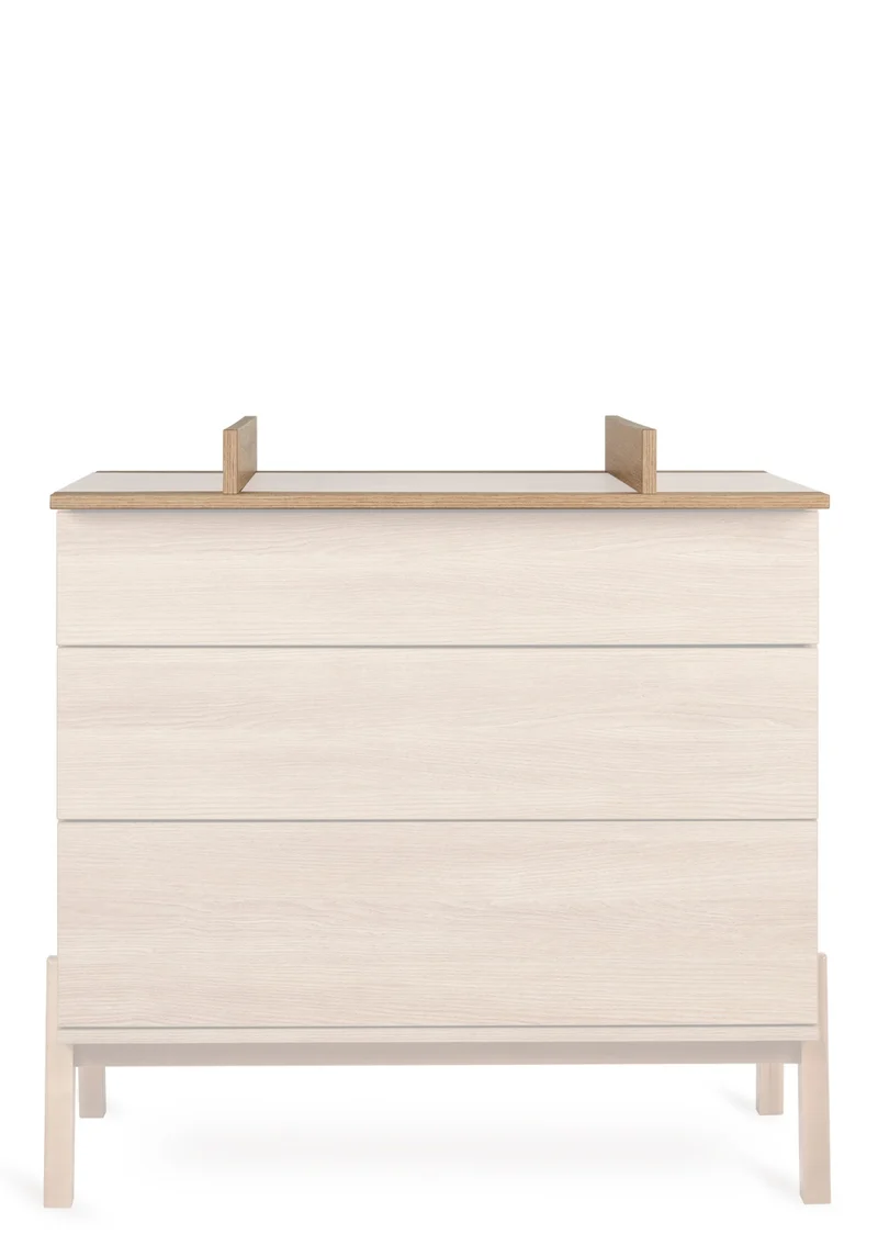 Wickelaufsatz für Kommode 'Ashi' Honey Ash