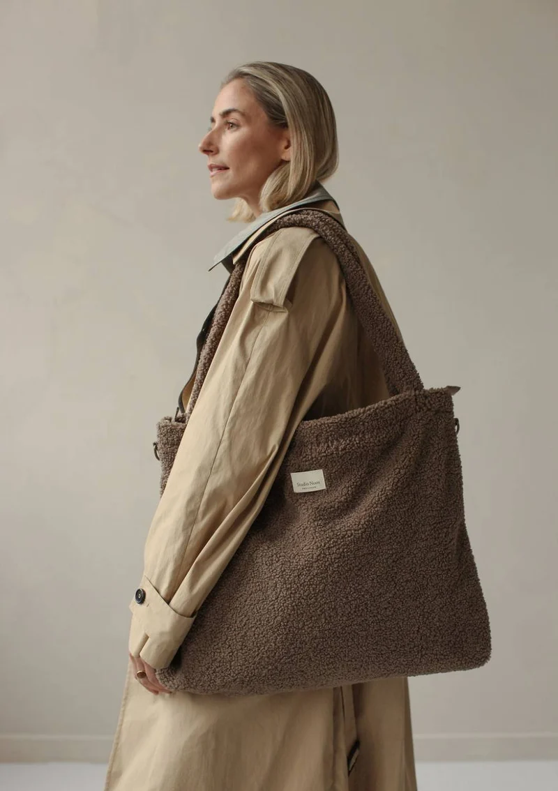 Wickeltasche 'Teddy Diaper Bag' Braun