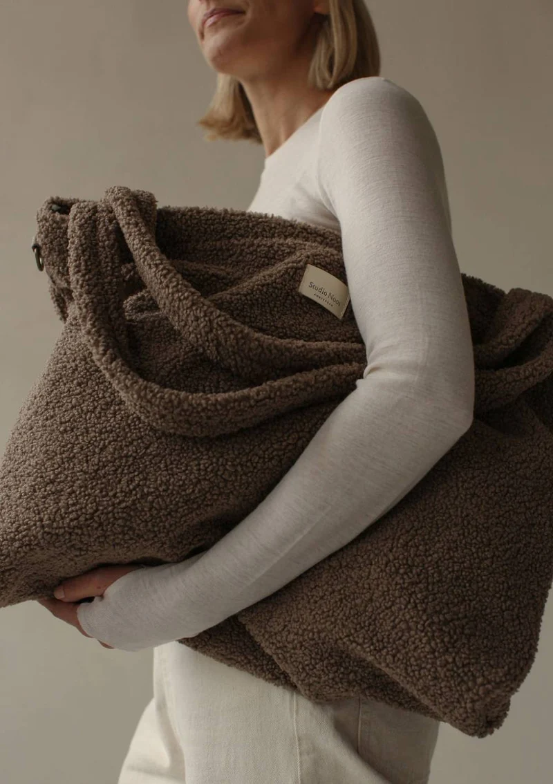 Wickeltasche 'Teddy Diaper Bag' Braun