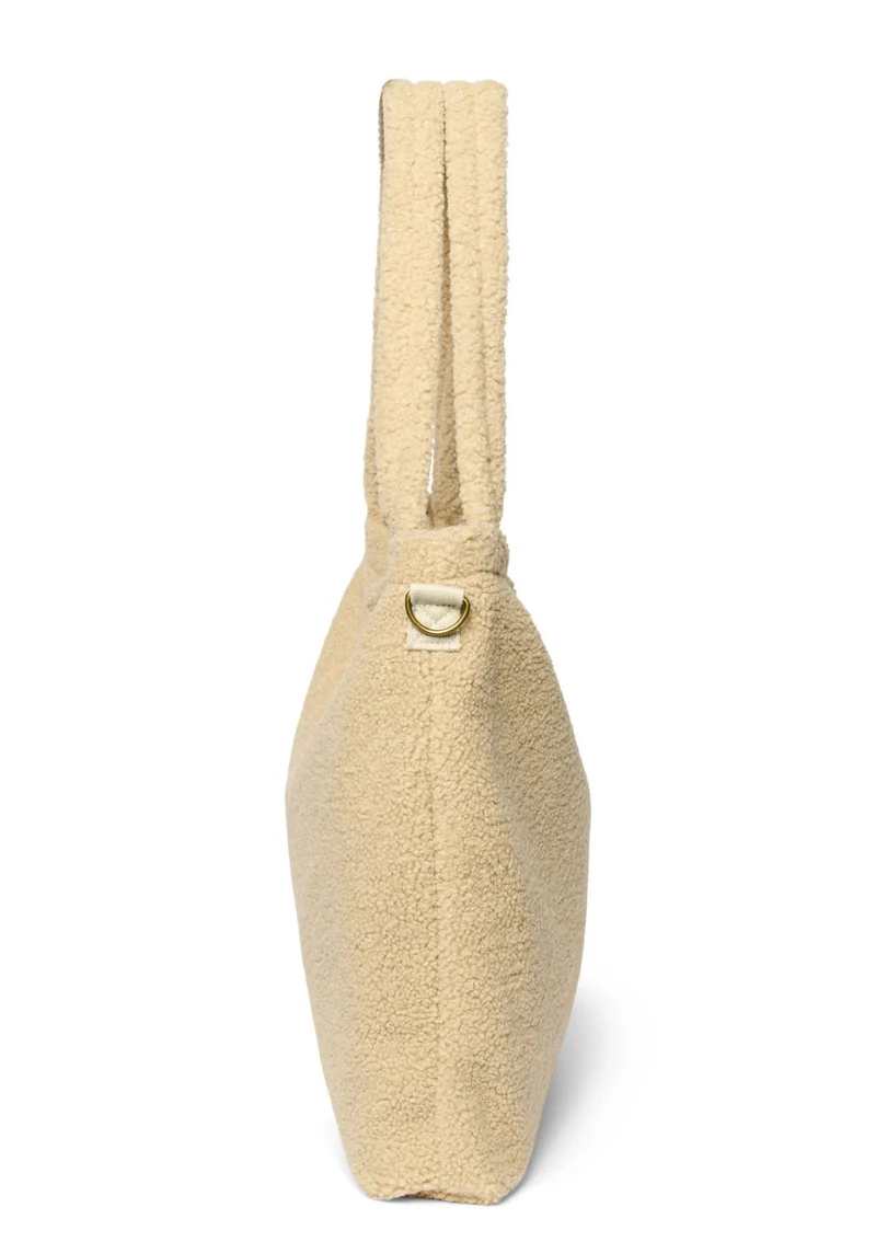 Wickeltasche 'Teddy Diaper Bag' Ecru