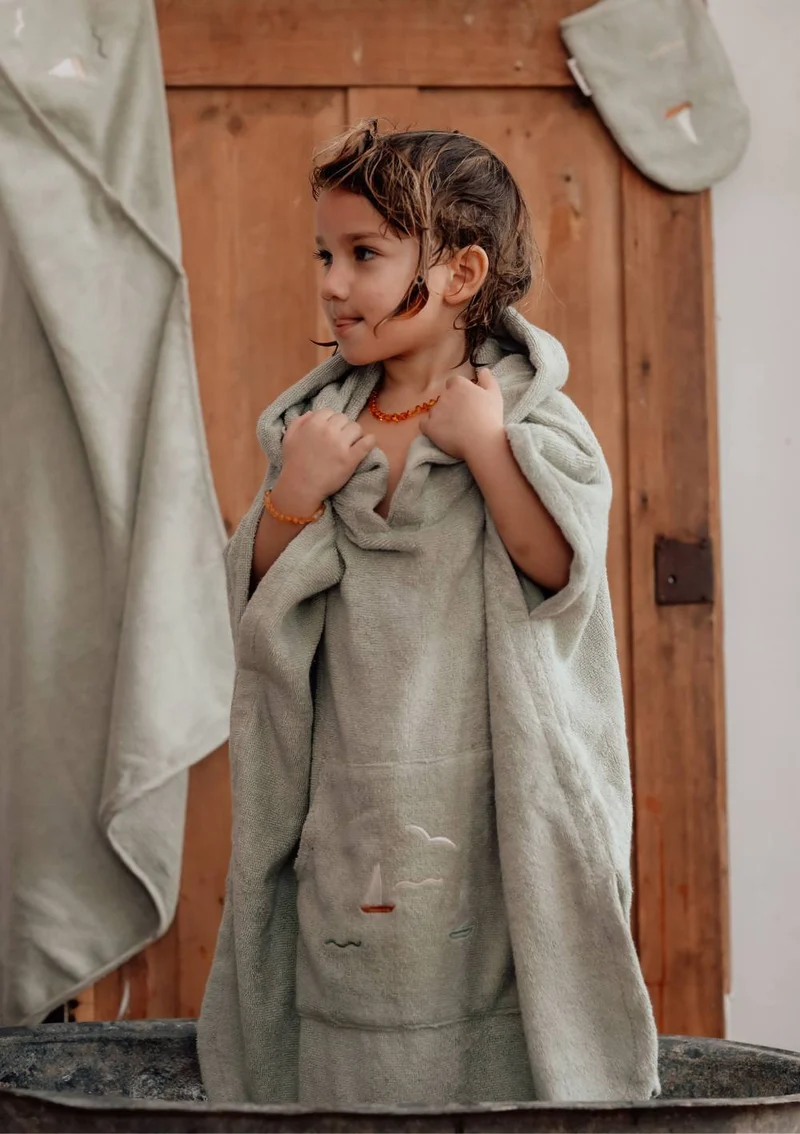 Badeponcho 'Puk' Sailboats