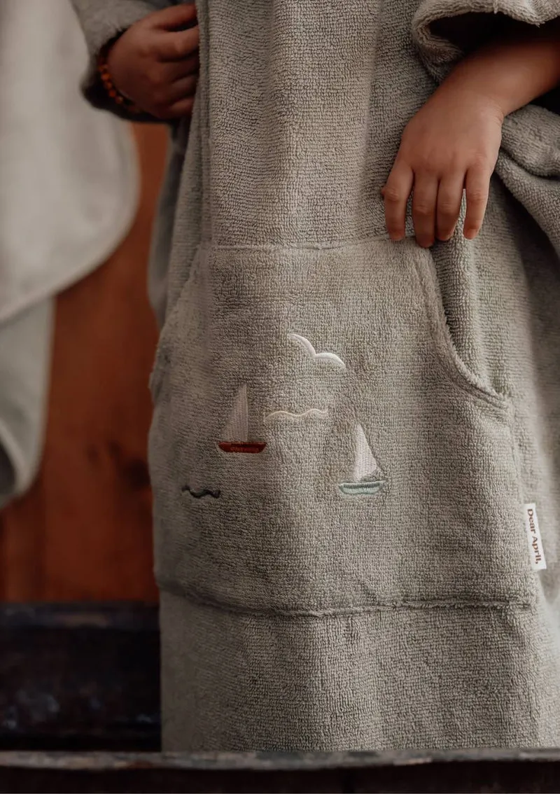 Badeponcho 'Puk' Sailboats