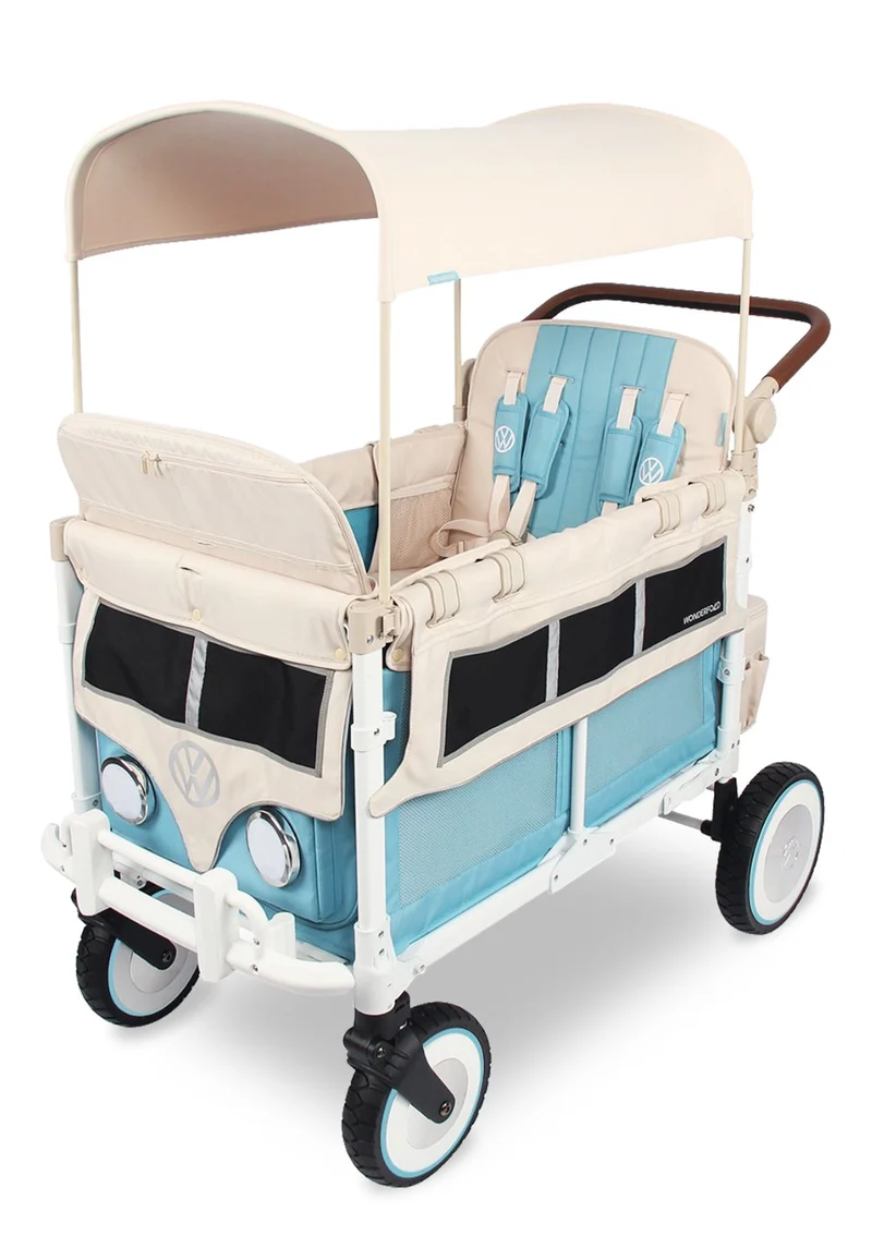 VW4 Volkswagen Kinderwagen 4-Sitzer Bondi Blue