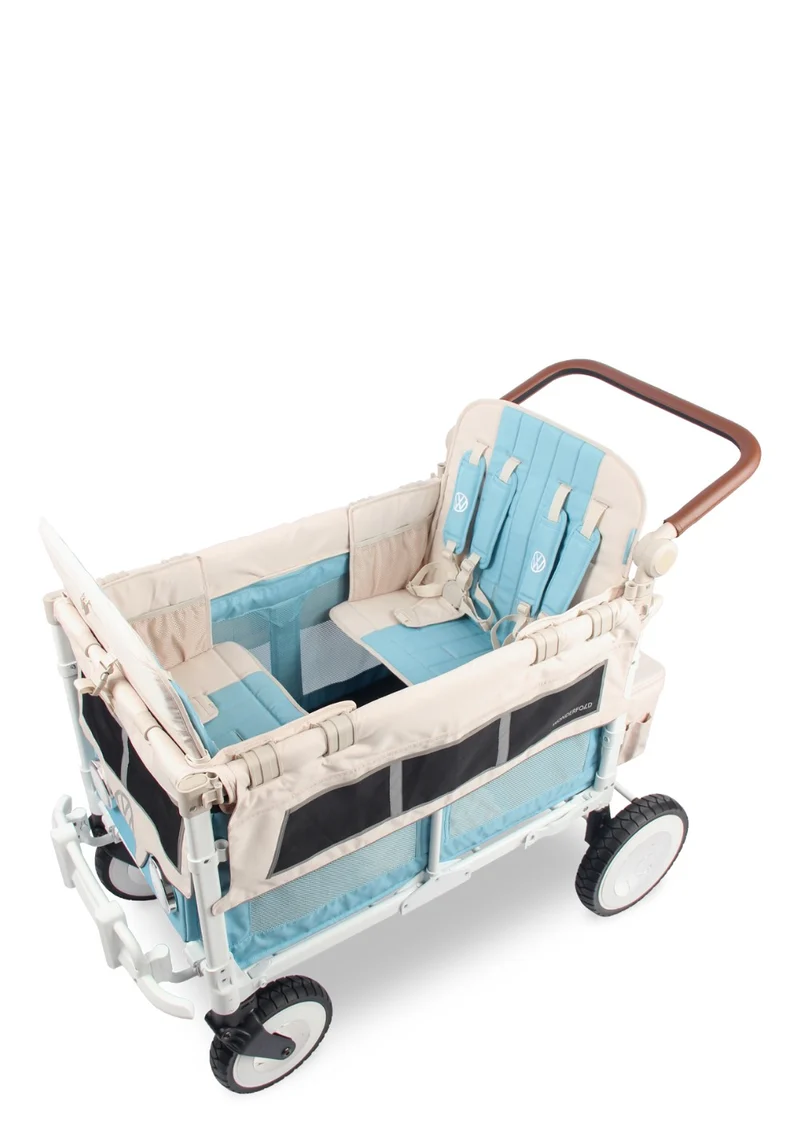 VW4 Volkswagen Kinderwagen 4-Sitzer Bondi Blue