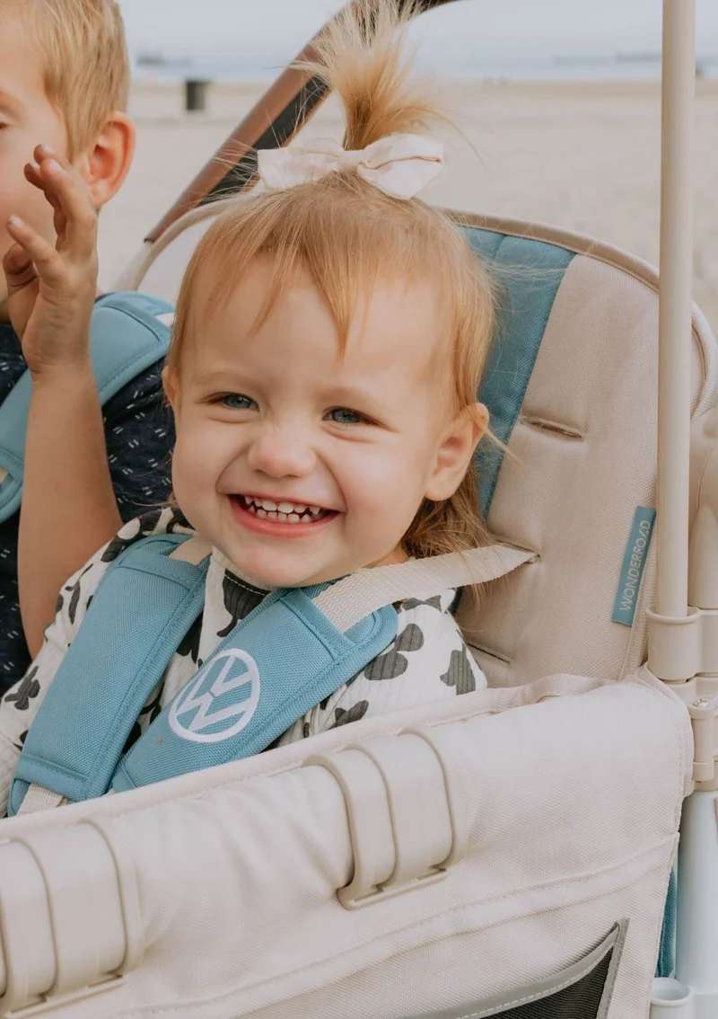 VW4 Volkswagen Kinderwagen 4-Sitzer Bondi Blue