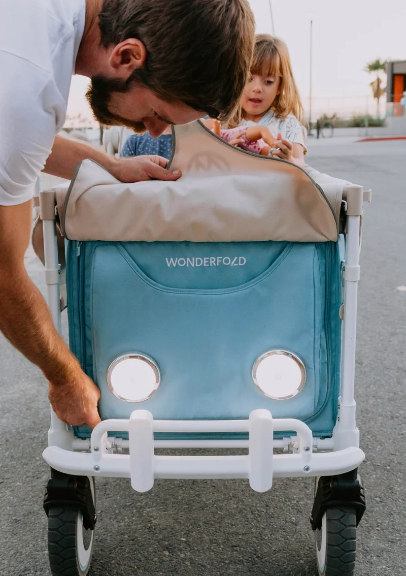 VW4 Volkswagen Kinderwagen 4-Sitzer Bondi Blue