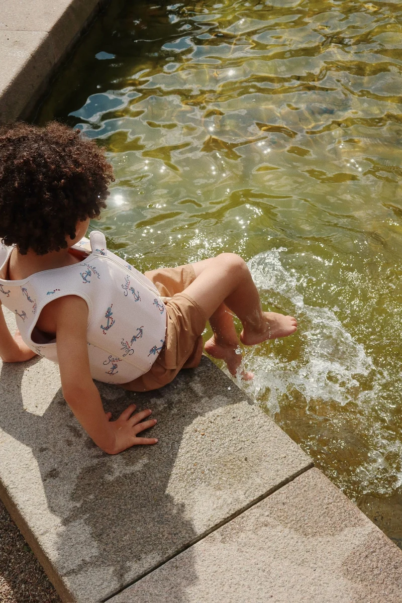 Schwimmweste "Rock my boat" mit Anker-Motiv von Konges Slojd