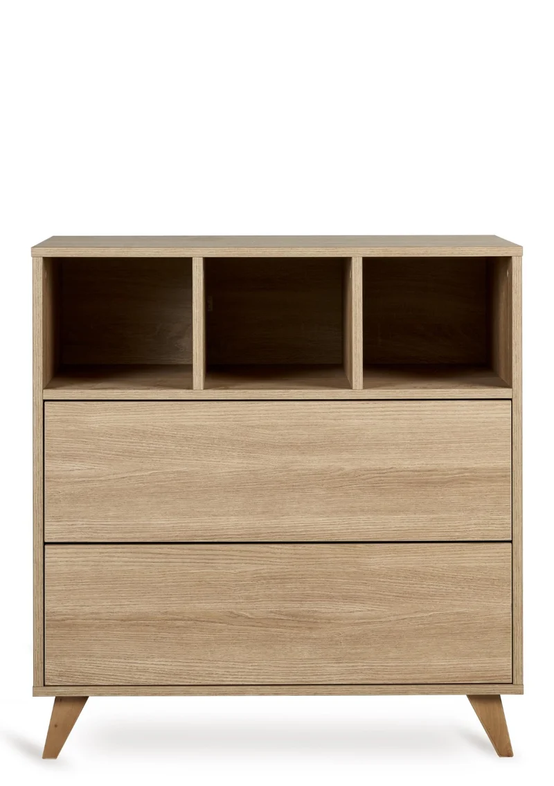 (Wickel-)Kommode 'Loft' Honey Ash
