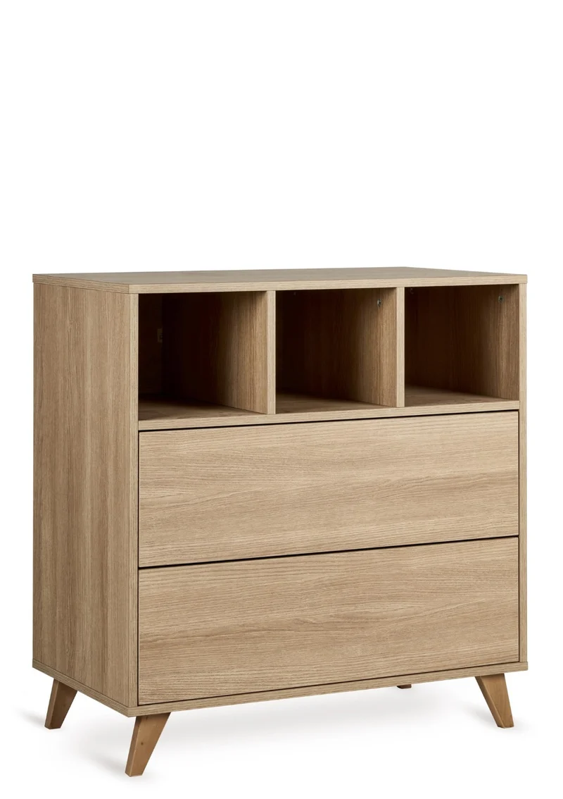 (Wickel-)Kommode 'Loft' Honey Ash