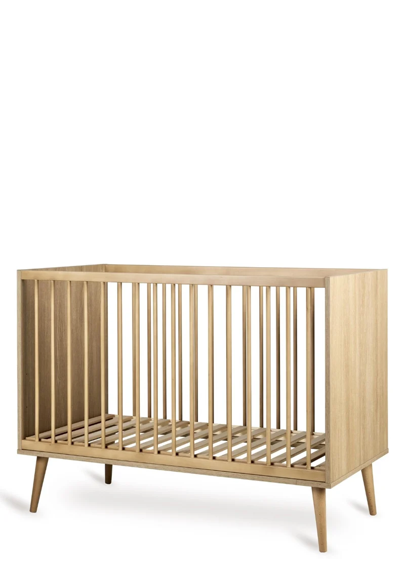 Babybett 'Flow' Honey Ash 120 x 60 cm