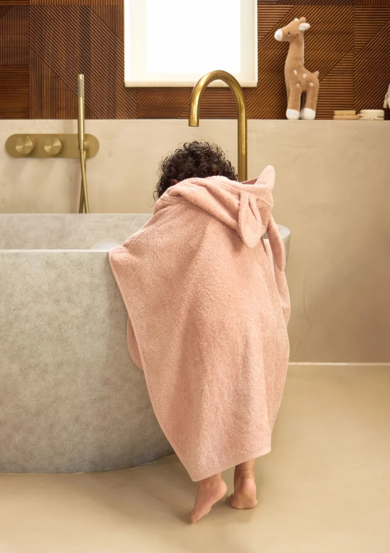Badeponcho Wild Rose