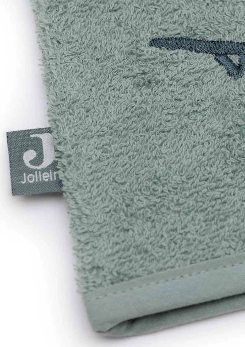 Waschlappen 'Jungle Jambo' Ash Green
