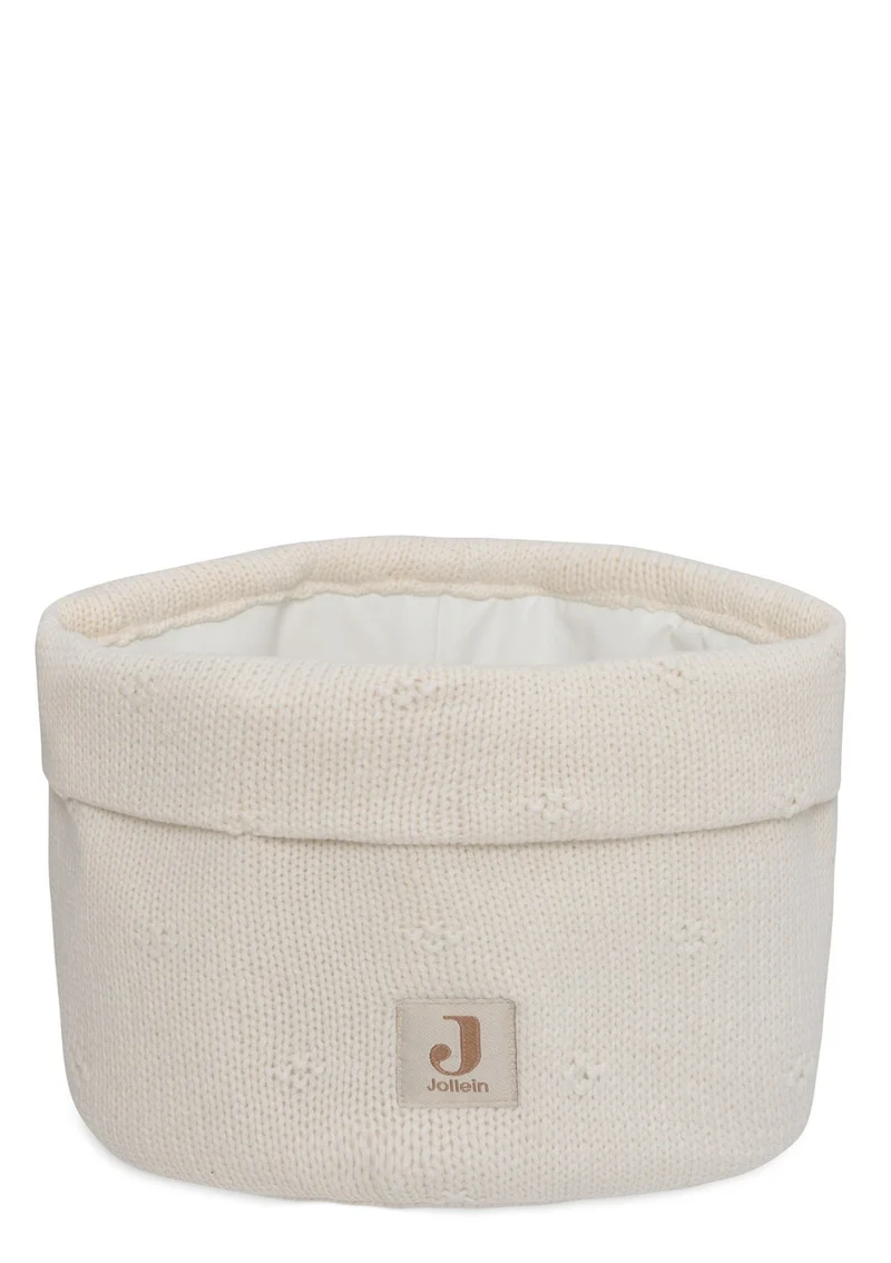 Pflegekörbchen 'Cosy Knit' Ivory