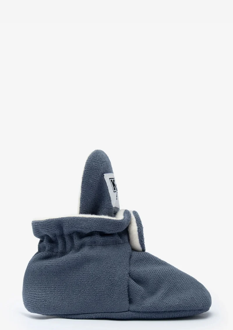 Baby Booties Gamuza Night Blue