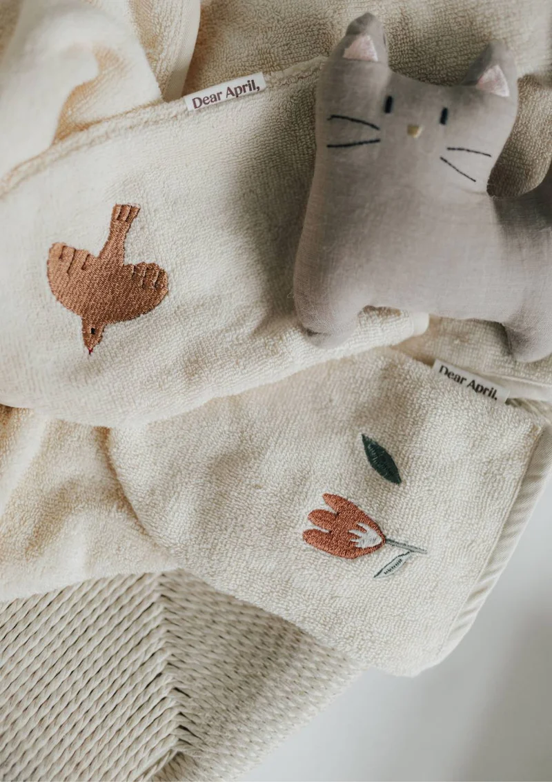 2er-Set Waschlappen 'Paw' Harmony