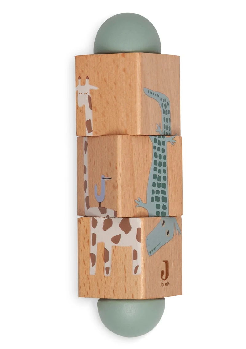 Holz Drehpuzzle 'Jungle Jambo'