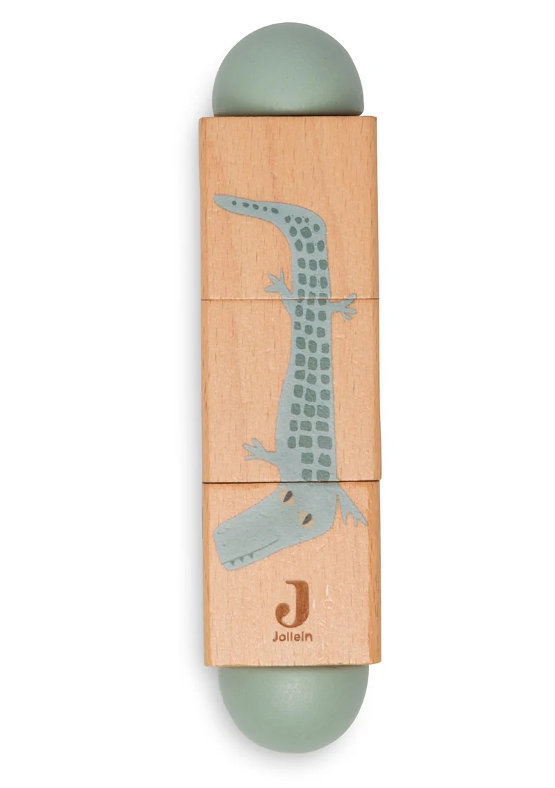 Holz Drehpuzzle 'Jungle Jambo'
