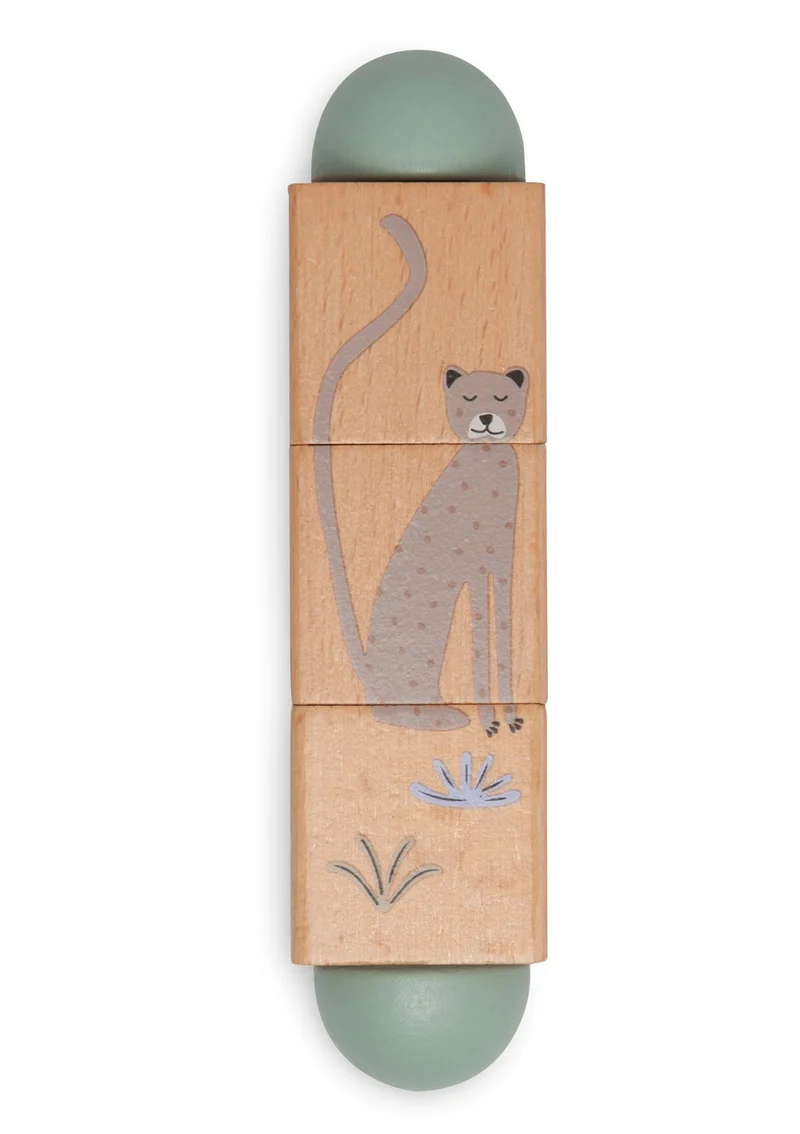 Holz Drehpuzzle 'Jungle Jambo'