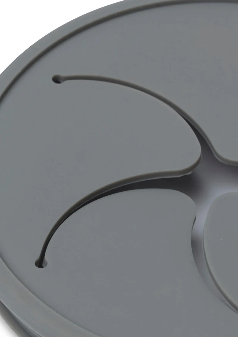 Silikon Snackbecher Stormy Grey
