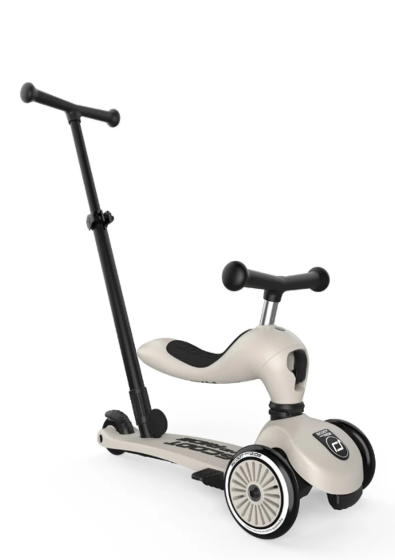2in1 Kickboard 'Highwaykick 1 Push & Go' ash