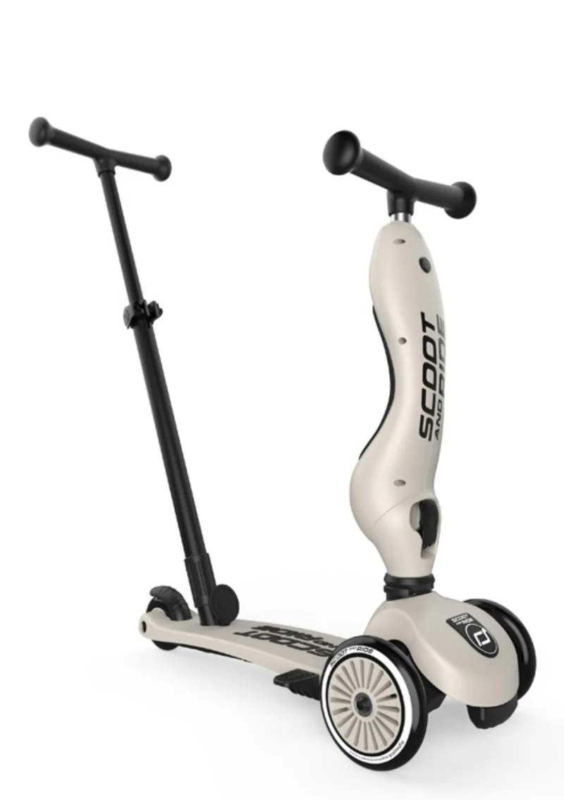 2in1 Kickboard 'Highwaykick 1 Push & Go' ash