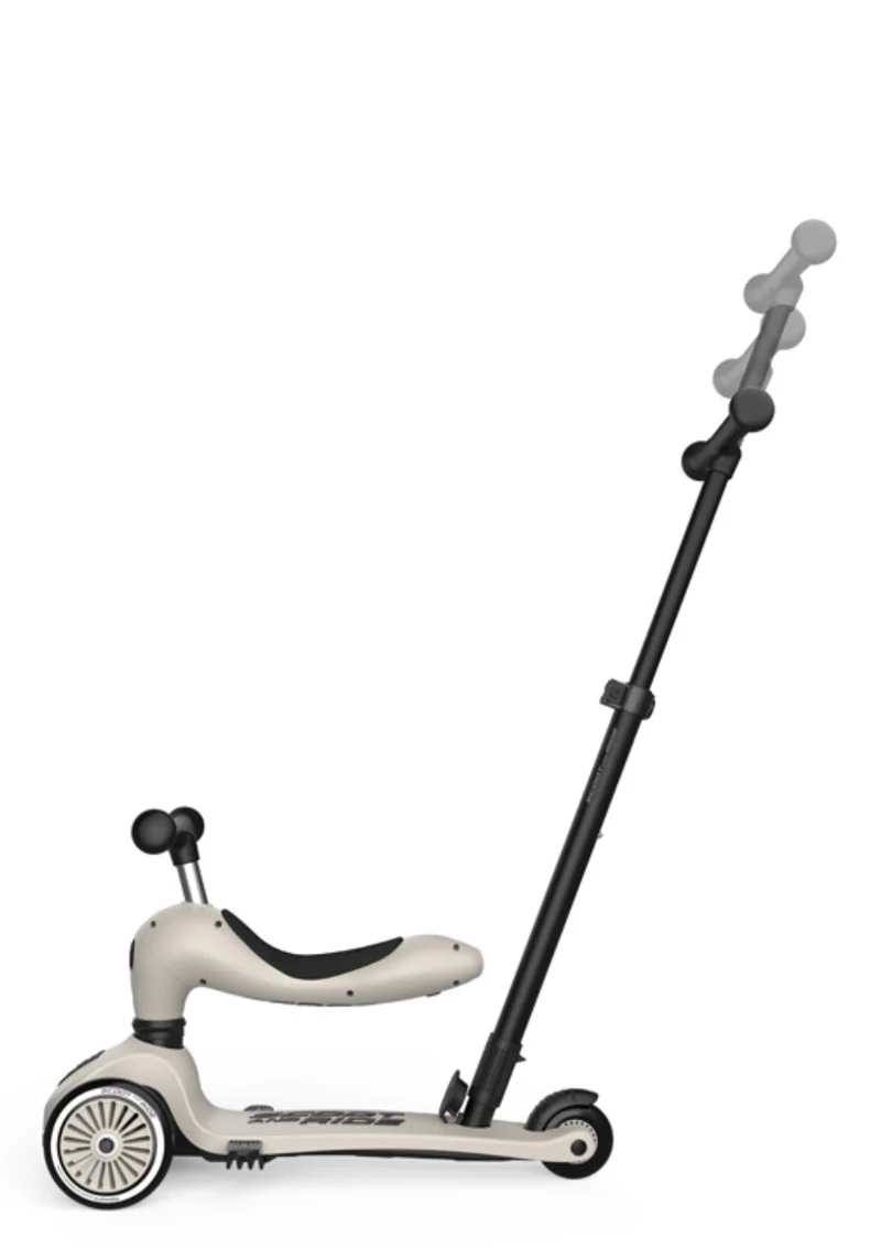 2in1 Kickboard 'Highwaykick 1 Push & Go' ash