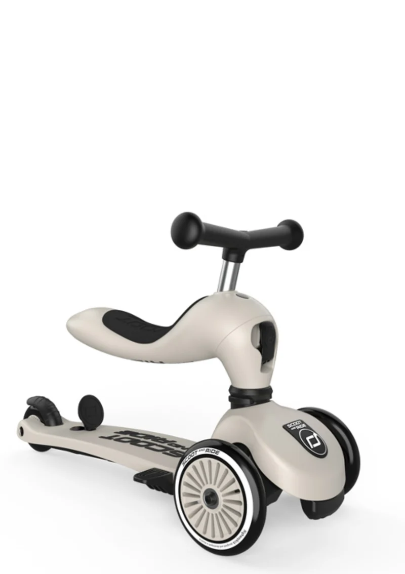 2in1 Kickboard 'Highwaykick 1 Push & Go' ash