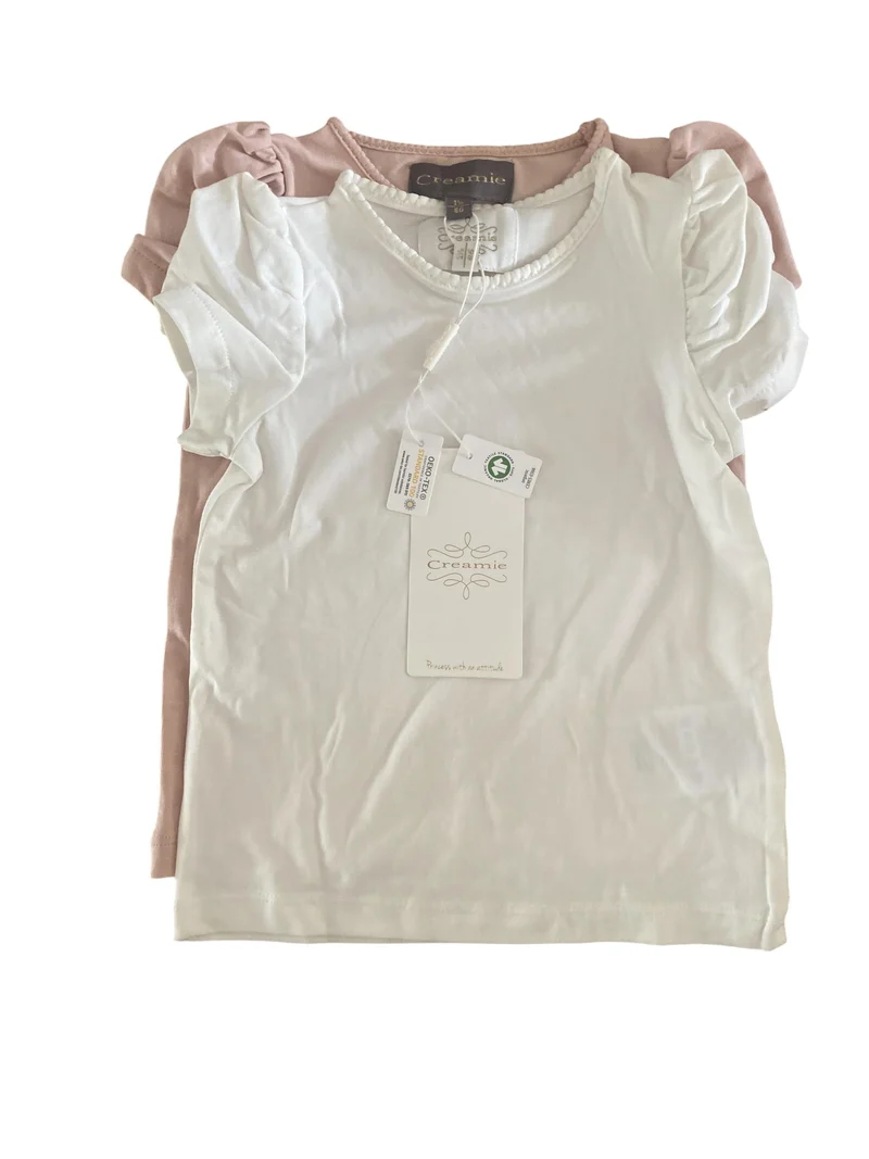 Creamie T-Shirt Doppelpack mit Puffärmel 86 | 18m