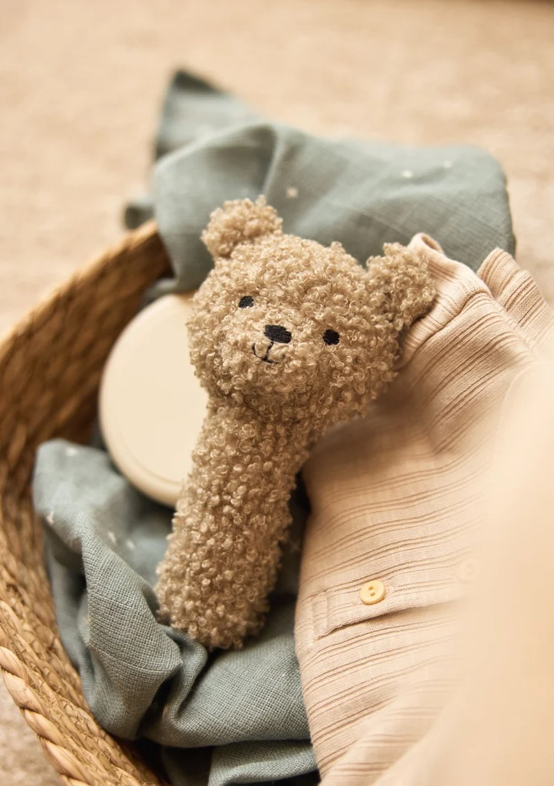 Rassel 'Teddy Bear' Olive Green