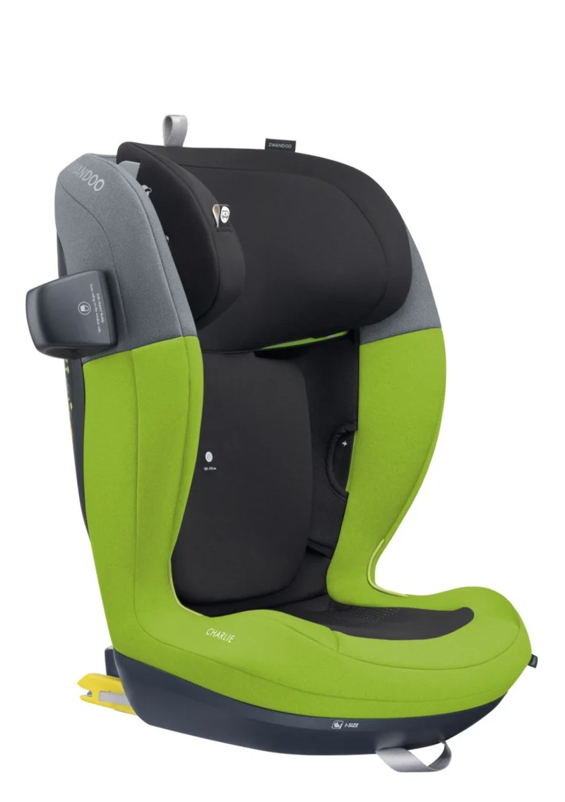 Folgesitz 'Charlie i-Size' Lime/Sesame Grey