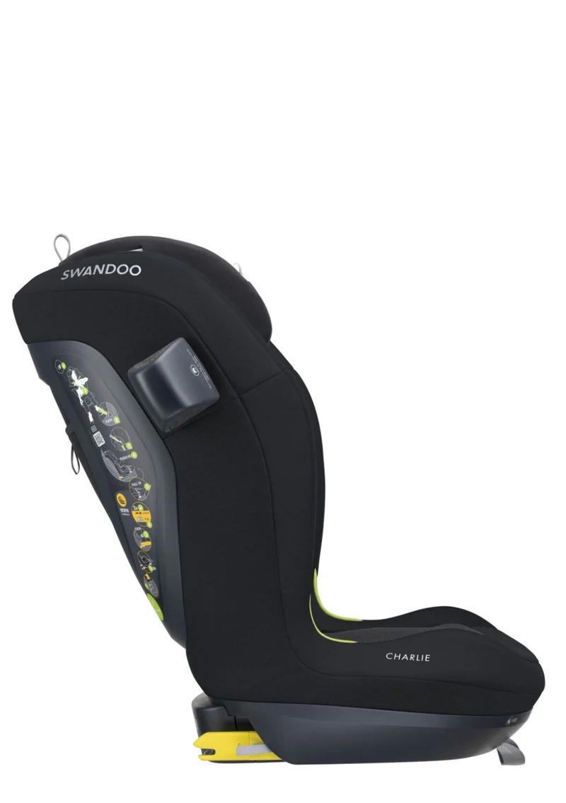 Folgesitz 'Charlie i-Size' Chia Black