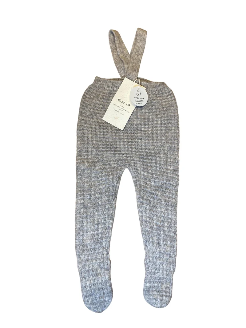 Play Up Woll-Strickhose mit Trägern aus Wollmischung 68 | 06m