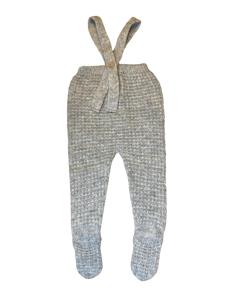 Play Up Woll-Strickhose mit Trägern aus Wollmischung 68 | 06m