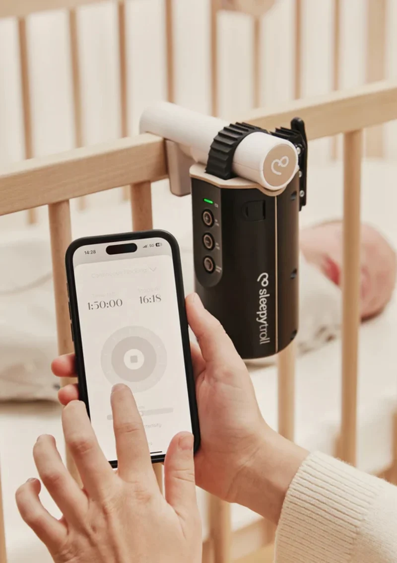 Automatische Schaukelhilfe 'Baby Rocker Gen 2' für Kinderwagen & Babybett