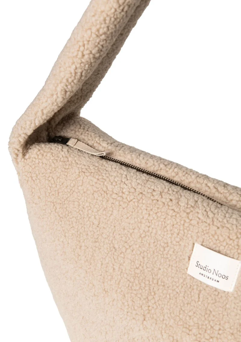 Umhängetasche 'Teddy Crossbody Bag' Ecru